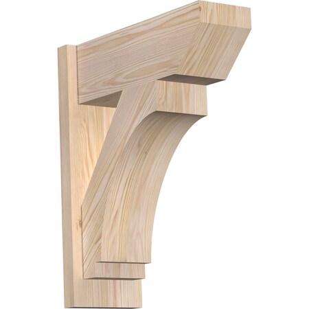 Ekena Millwork Imperial Slat Smooth Outlooker, Douglas Fir, 7 1/2"W x 20"D x 24"H OUT08X20X24IMP06SDF